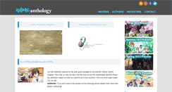 Desktop Screenshot of animeanthology.com